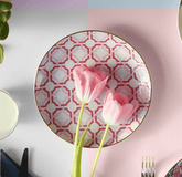 Set of 6 Dessert Plates - Firenze - Baci Milano